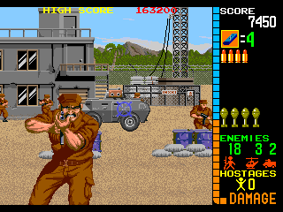 Operation Wolf (World, set 1) Screenshot 1